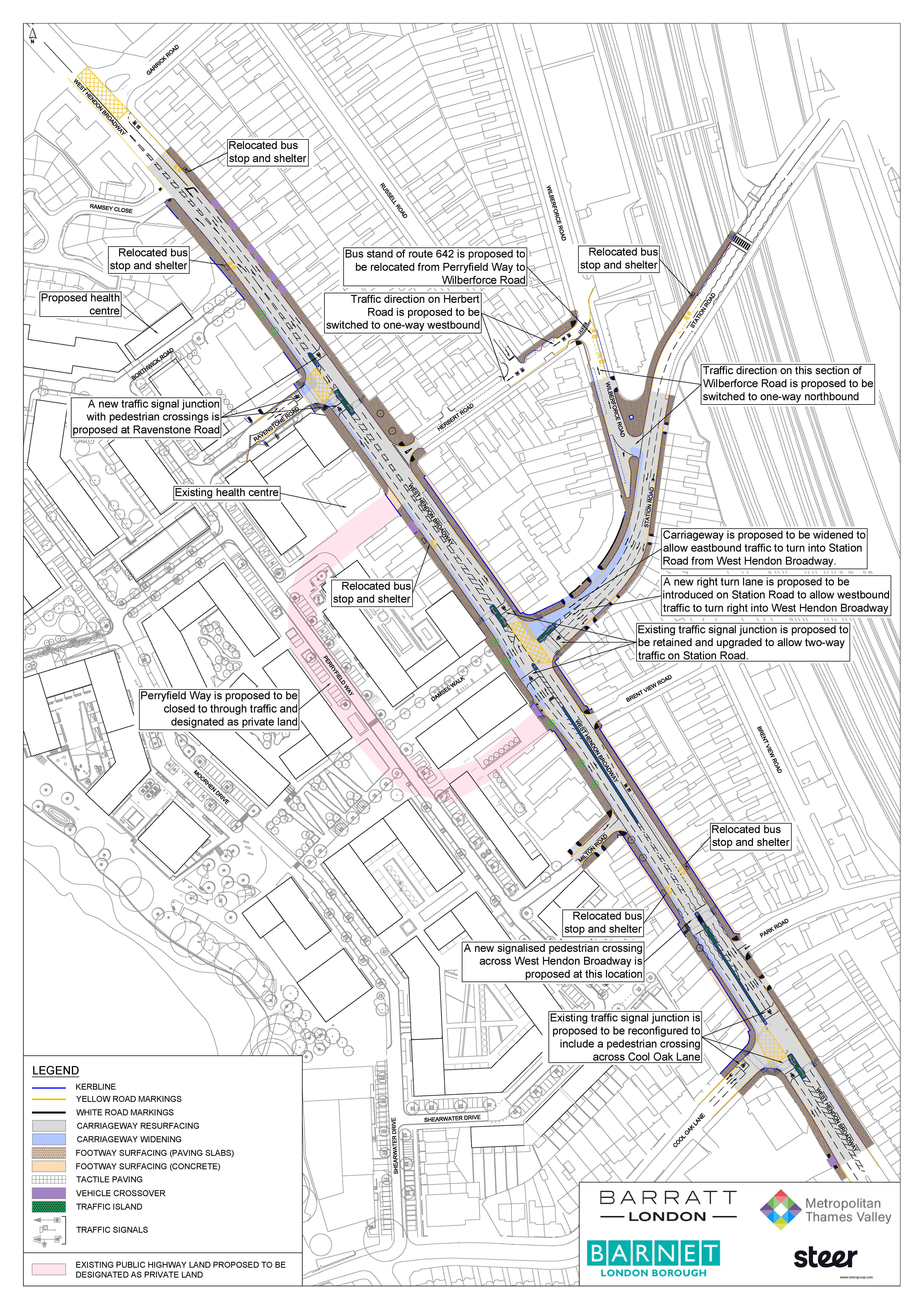 Official highway works
